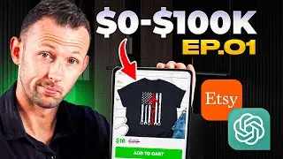 Print on Demand: Building a $100K Online Business Challenge  (Ep.01 The Strategy)