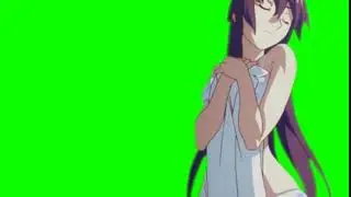 Футаж аниме тянка после душа