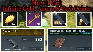 How I Get Infinite Gold, Ammo and Tech Points in Palworld! Also, Farm for Legendary AR!