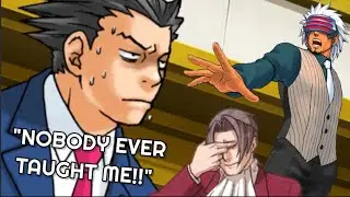 (objection.lol) Phoenix doesn't know how to tie his shoes