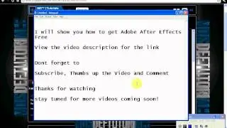 How to get Adobe After Effects Free