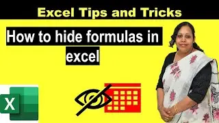 How to hide formulas in excel