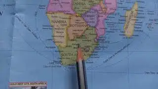 LESOTHO MAP | #worldmap #lesotho #africancountry