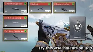 Try this Qq9 attachments on Hardpoint | Codm gameplay | Rank game