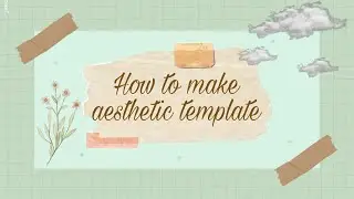 How to create aesthetic template | PicsArt | aesthetic template