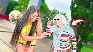 THE EVIL GRANDMA SWEARED AT LARISSA AND ALMOST MADE HER CRY!! *very sad