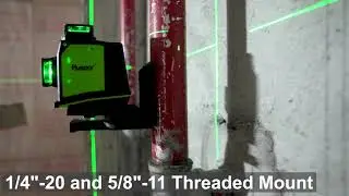 👍Huepar GF360G 3D Green Beam Self-Leveling Laser Level 👍The cost-effective laser level