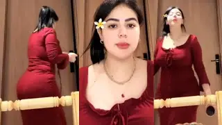 My daily routine: I did my makeup very professionally, wore a sheer outfit, and a red dress. 