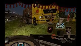 Euro Truck Simulator 2 Multiplayer - Пронесло