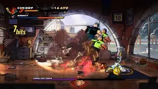 Streets of Rage 4 - Stage 2 (Police Precinct) - S Rank (Cherry) - Hard Difficulty