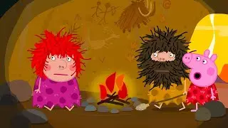 Peppa Pig Time Travels to the Stone Age 🐷 🗿 Adventures With Peppa Pig