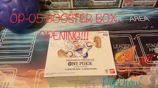 OUR FIRST OP-05 BOOSTER BOX
