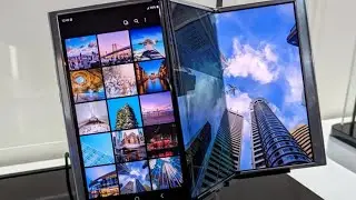 SO SAMSUNG IS THINKING ABOUT RELEASING A TRI FOLDABLE PHONE NEXT YEAR...................