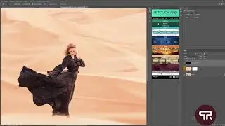 Retouch Pro Panel | Desert Edit | Photoshop Panel