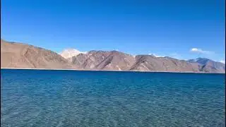 Pangang Tso lake | beautiful lake | the world's highest saltwater lake | India | china | blue lake