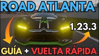 ✍GUÍA de ROAD ATLANTA + VUELTA RÁPIDA - CITROEN GR.4 - 1.23.3 - GRAN TURISMO 7