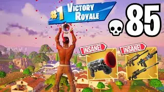 85 Elimination Travis Scott Solo Squads WINS “ZeroBuild/Build” Gameplay (NEW Fortnite Chapter 5)!
