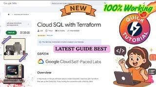 Cloud SQL with Terraform | Special Easiest Guide 