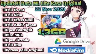 NEW!! DATA MLBB LITE RASA ORIGINAL FULL EVENT & FULL SKIN | PATCH TERBARU