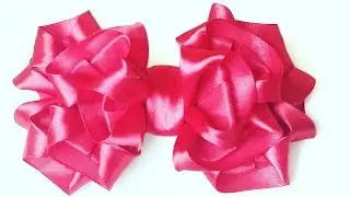 How To Make Lush Hair Bow - Amazing Lush Bow For hair Decoration