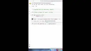 python built-in functions: input()