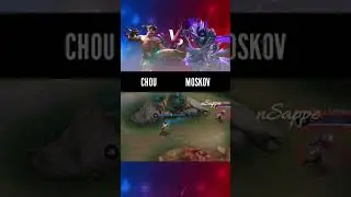 Chou vs Moskov #mlbb #shorts