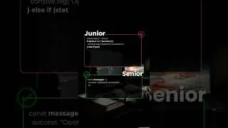 Junior Vs Senior Fronted developer 💻 