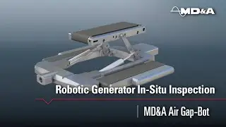 Generator Robotic Inspection: MD&A Air Gap-Bot