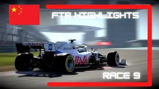 F1 2021 League Race 🇨🇳 Qualifying Top , Race Flop ! 🌧😐 ( FTR R9 )