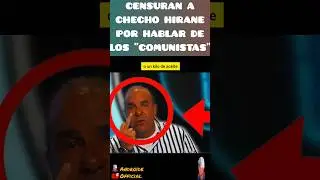 CHECHO HIRANE DESTROZÓ A LOS COMUNISTAS Y TERMINAN CENSURADO 😱 #shorts #politics #comunista #chile