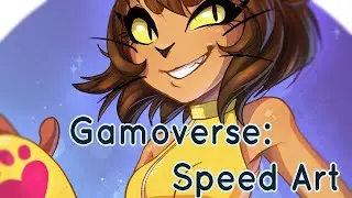 ► Speedpaint: Gamoverse - Gift for Ross! - By Helixel
