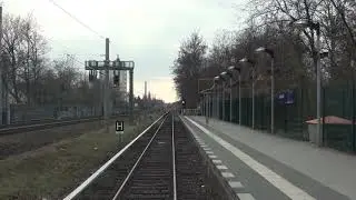 Führerstandsmitfahrt S-Bahn Berlin S26 Südkreuz - Teltow Stadt