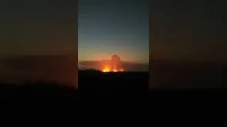 Срочно! В Балаклее под Харьковом взорвался арсенал! Идет эвакуация населения!