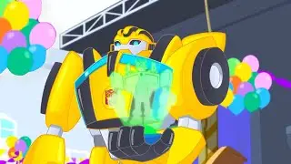 Transformers Rescue Bots | Bumblebee! | COMPILAÇÃO | Desenho animado infantil |