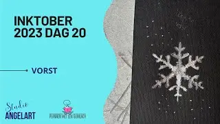 Inktober 2023 dag 20 vorst