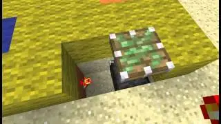 Механизмы Minecraft #2: Блок из стены
