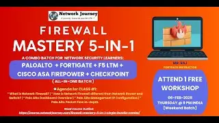 🚀 FortiGate Firewall Training Batch 🔥 | 3-Month Weekend Training | 9-11 AM IST 🛡️