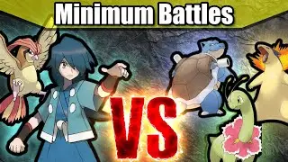 How many Pokemon beat Falkner without Optional Battles? - Episode 1: Kanto & Johto Starters