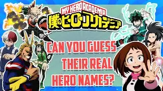 Best Friend Guesses My Hero Academia Characters: Part 1