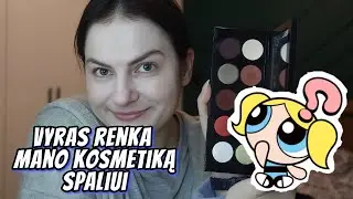 Vyras renka kosmetiką visam spaliui!
