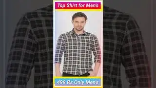 Top Shirt 👔 for Men's Under 499/- 😱 #shorts #amazikshop #mensfashion