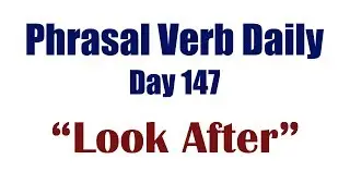 Phrasal Verb Daily 147: 