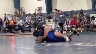 Alexander Galvan vs Burke County High School (Team Dual Wrestling Prelims)