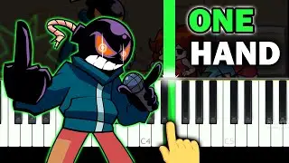 Friday Night Funkin' VS WHITTY Mod - Ballistic - NOT EASY Piano tutorial