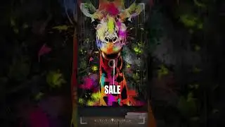COLORFUL ANIMALS ART PRINT - MODERN WALL ART DECOR #shorts #art