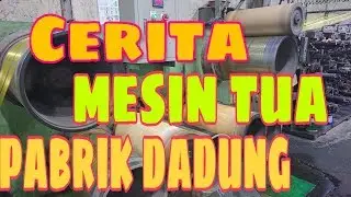 Cerita pagi mesin tua di pabrik Korea |tali dadung/tambang |tki korea