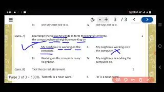 Grammar Practice for 6 to 8 classes
