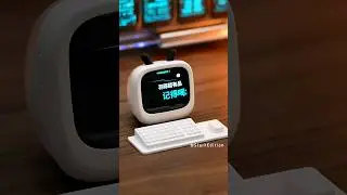 Unboxing the small TV headphones.