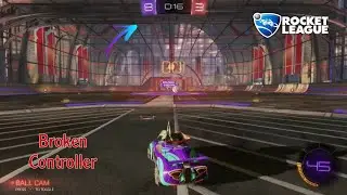 When You Play And The Controller Is Ruined 😂🤣 | Rocket League