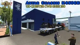 Antar Chassis K450CB Ke KAROSERI ADIPUTRO | Quester Trailer | ETS 1.47 | Map MASUGO